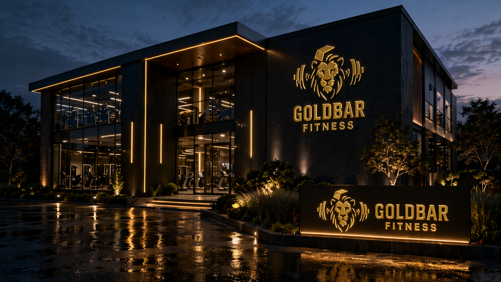 GoldBar Fitness exterior building