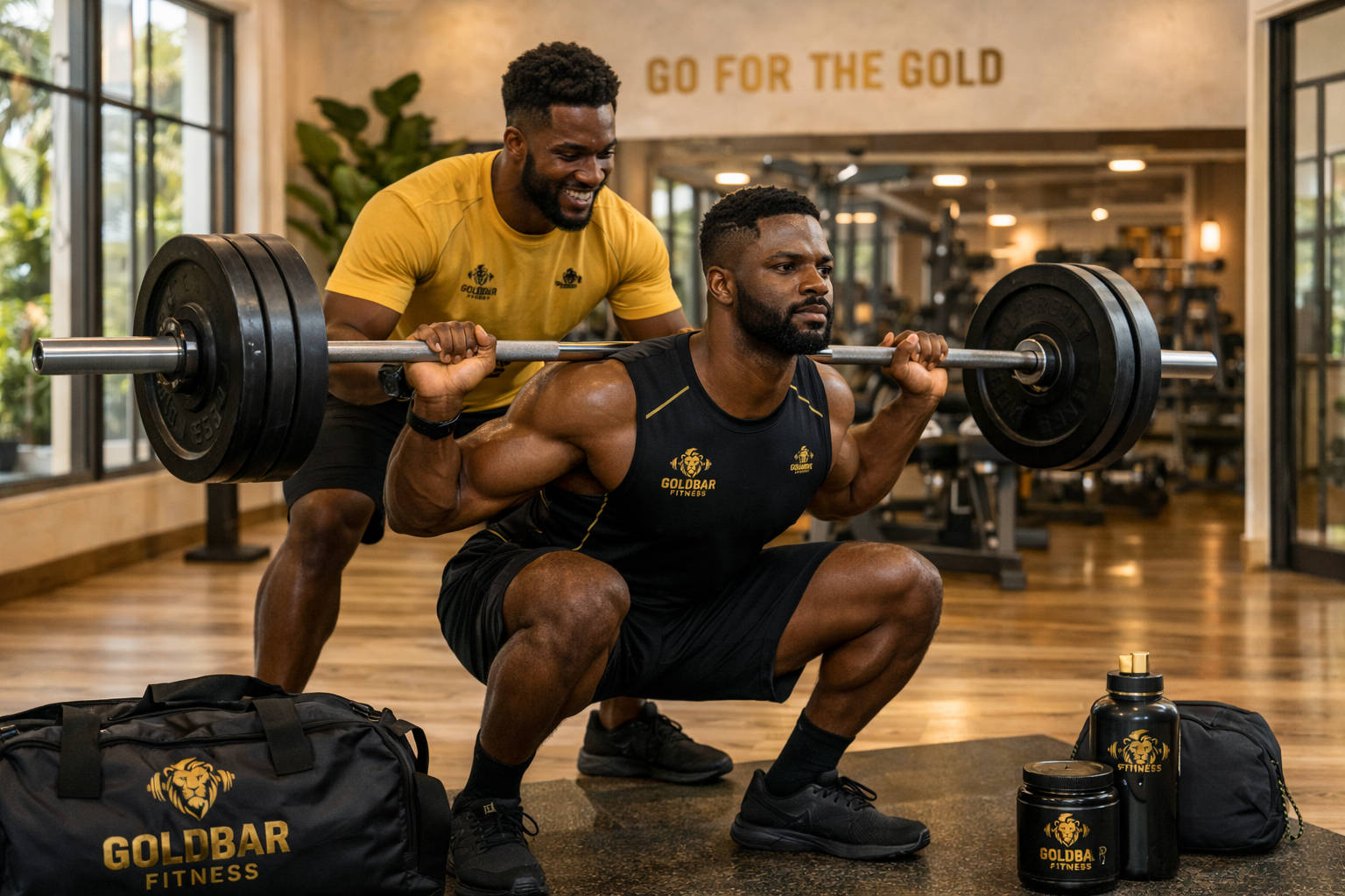 Weight lifting class